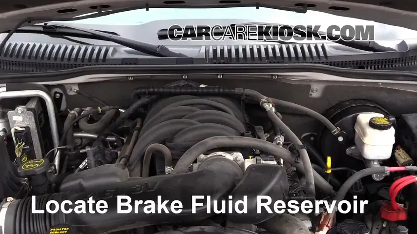 2009 Ford Explorer Sport Trac Limited 4.6L V8 Brake Fluid